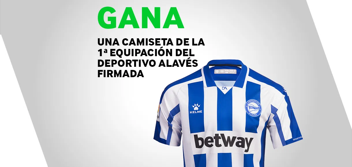 Hazte con la camiseta del Alavés