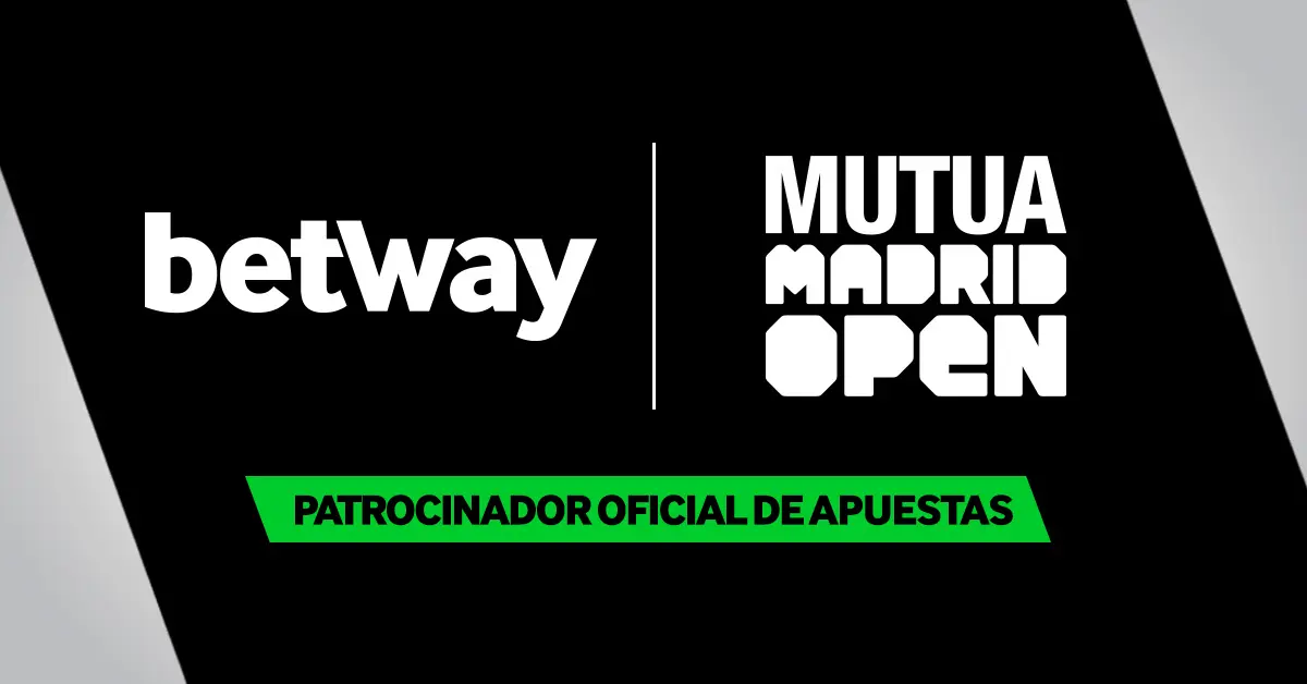 Betway patrocinará el Mutua Madrid Open