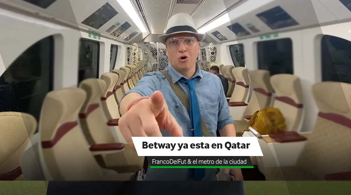 Betway está en Qatar 2022: El INSIDER Franco del Fut nos enseña el metro de la ciudad