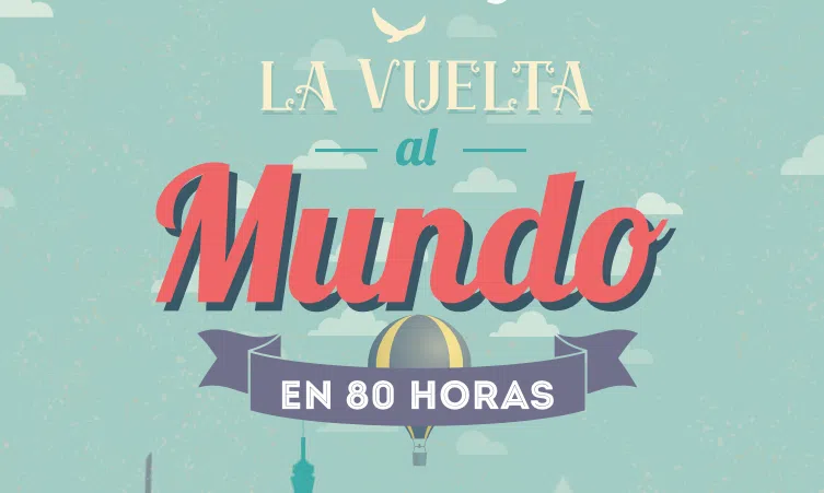 La vuelta al mundo en 80 horas