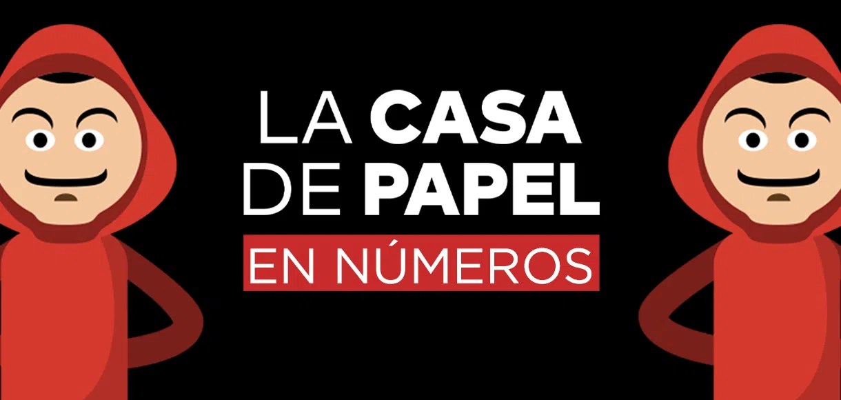 ‘La Casa de Papel en Números’  – Guía Interactiva al éxito del gran golpe