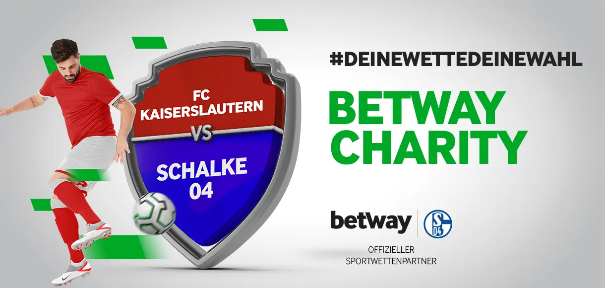 Betway Charity #DeineWetteDeineWahl: Kaiserslautern vs. FC Schalke 04