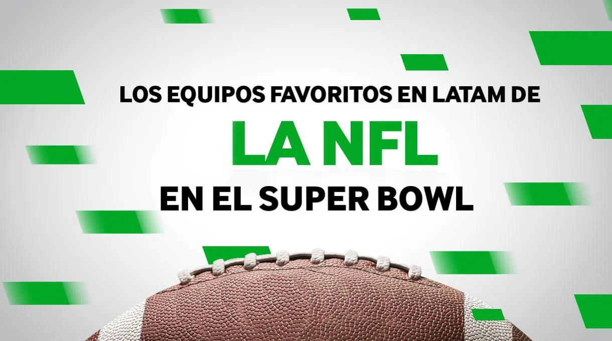 Betway Insider: Los equipos más seguidos de la NFL de LATAM en el Super Bowl