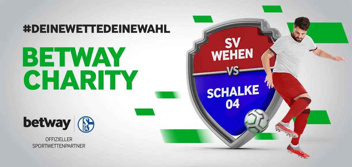 Betway Charity #DeineWetteDeineWahl: SV Wehen Wiesbaden vs FC Schalke 04