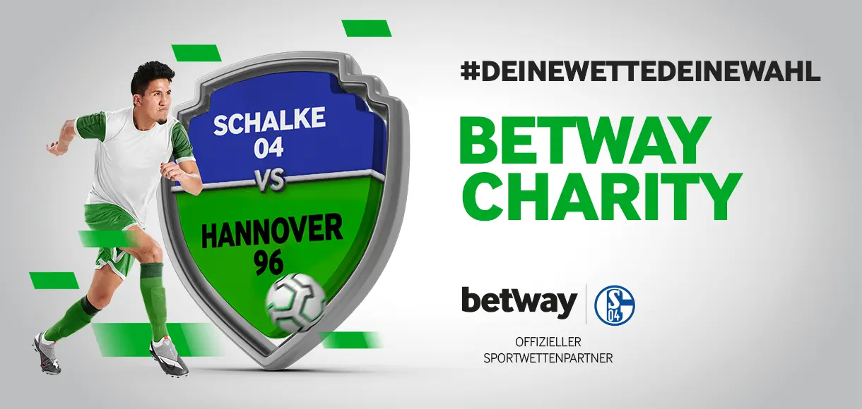 Betway Charity #DeineWetteDeineWahl: FC Schalke 04 vs. Hannover 96