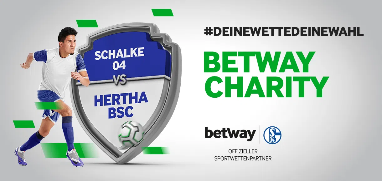 Betway Charity #DeineWetteDeineWahl: FC Schalke 04 vs. Hertha BSC