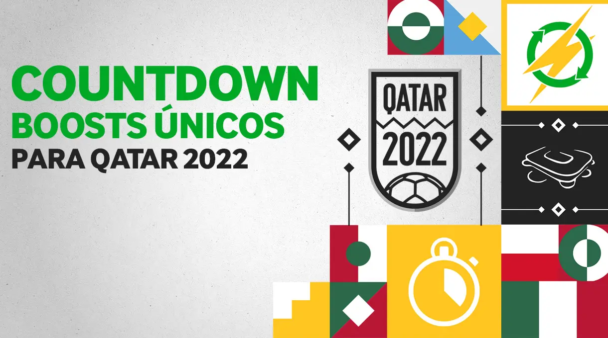 Promociones Betway: Countdown Boosts para Qatar 2022