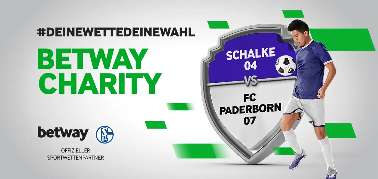Betway Charity #DeineWetteDeineWahl: FC Schalke 04 vs. SC Paderborn