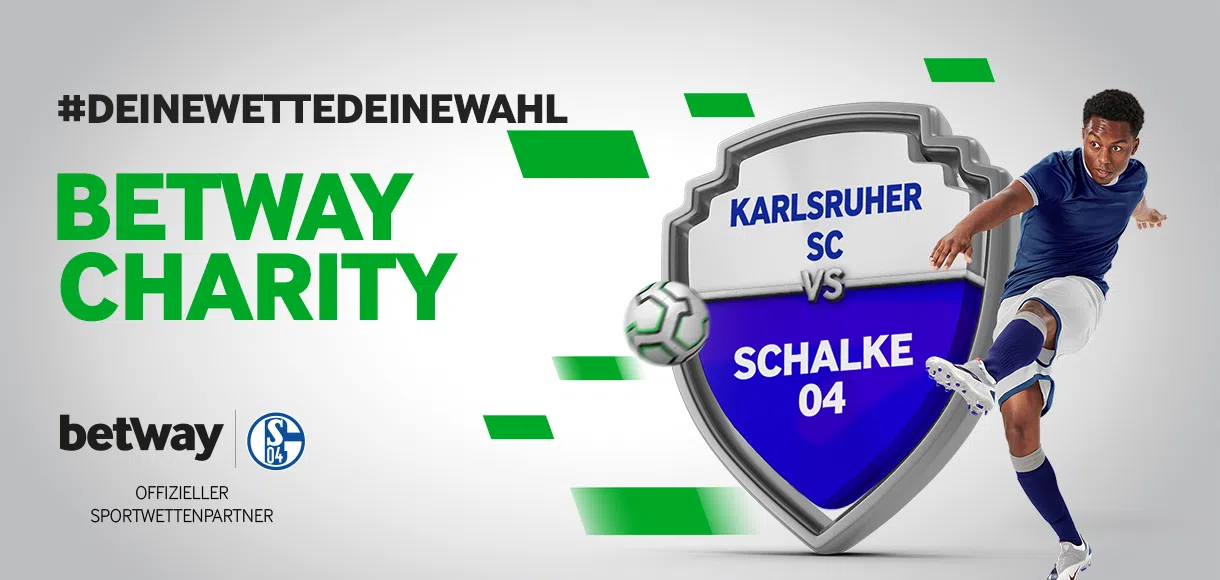 Betway Charity #DeineWetteDeineWahl: Karlsruher SC vs. FC Schalke 04