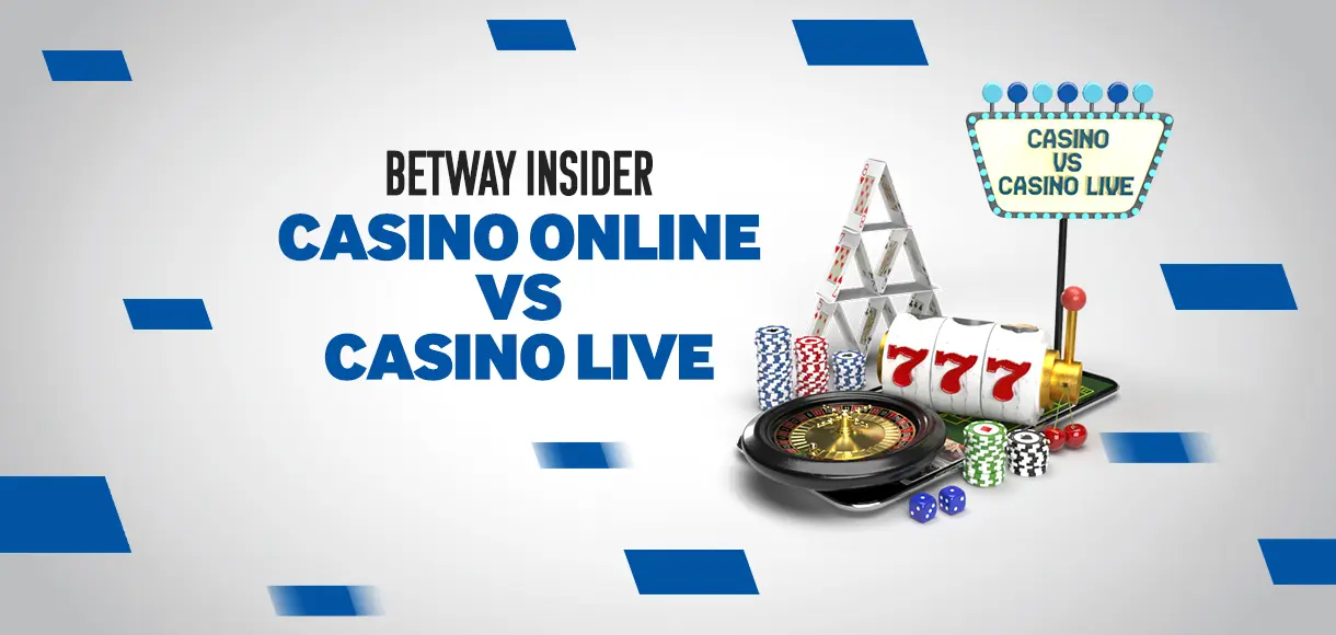 Betway Insider: ¿Es mejor el casino online o el casino en vivo online?