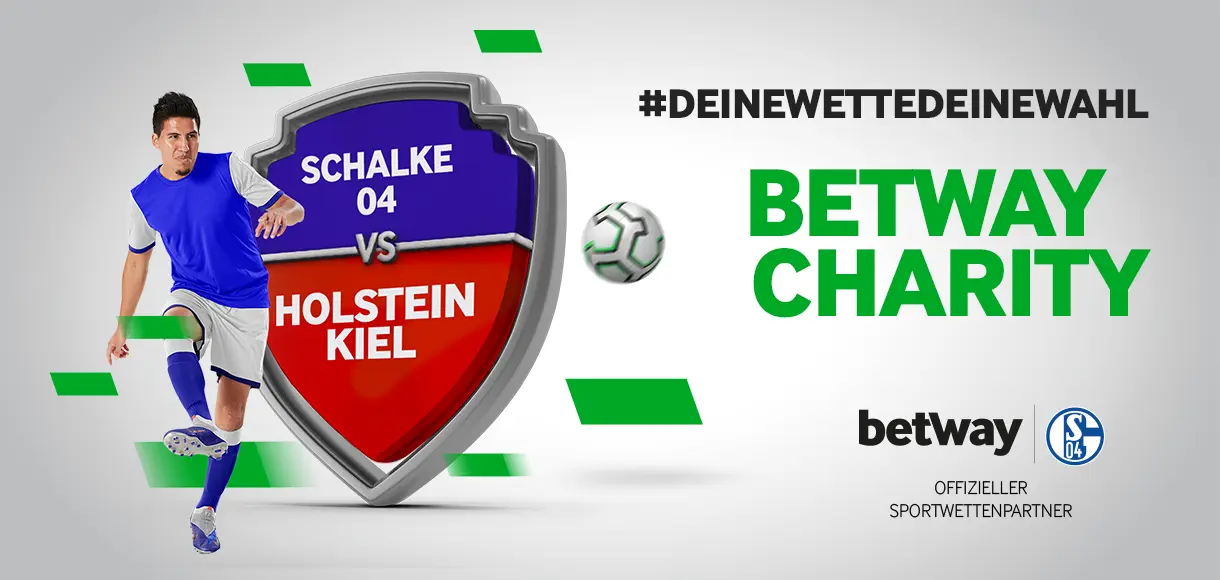 Betway Charity #DeineWetteDeineWahl: FC Schalke 04 vs Holstein Kiel