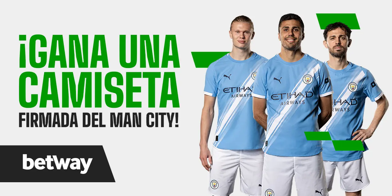 Sorteo Jersey Oficial Manchester City