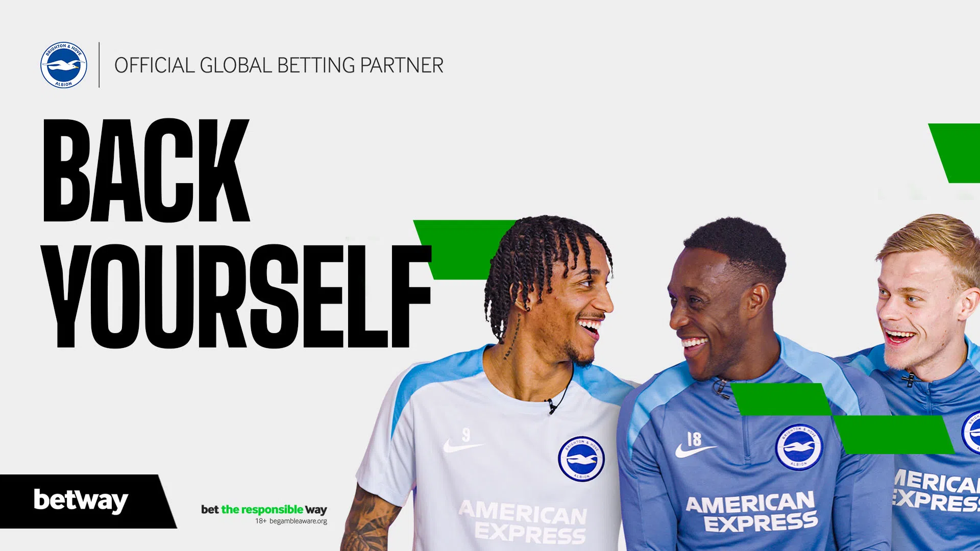 Mira: ‘Back Yourself’ con el Brighton & Hove Albion
