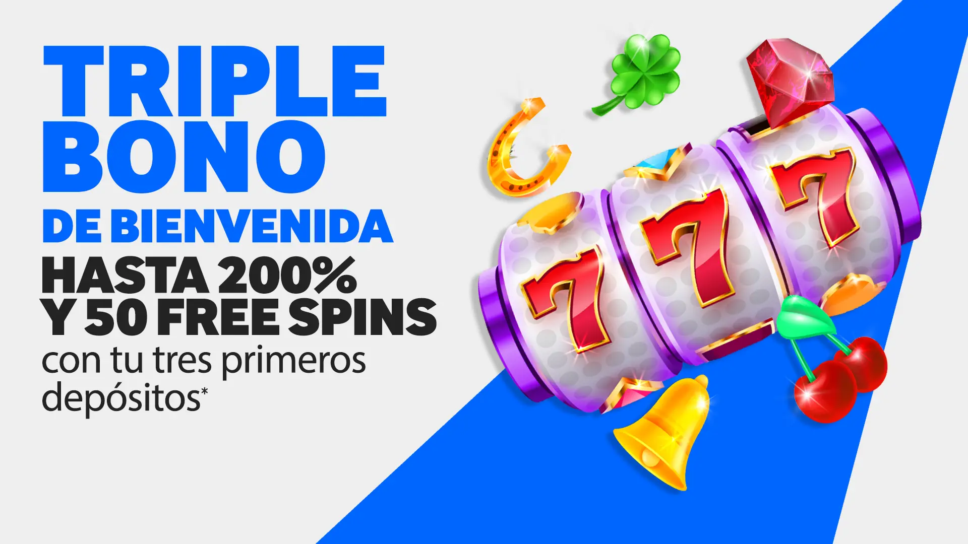Triple Bono de Bienvenida de Betway Casino: Obtén hasta 200% en tus primeros depósitos y 50 free spins